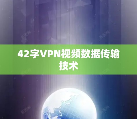 42字VPN视频数据传输技术