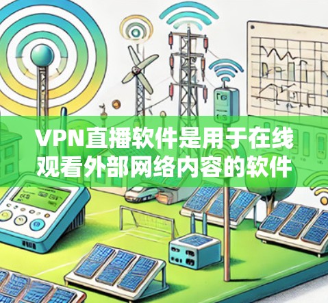 VPN直播软件是用于在线观看外部网络内容的软件，专为直播需求设计，结合了VPN和直播的便利性。以下是关于VPN直播软件的详细信息