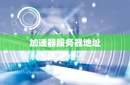 加速器服务器地址