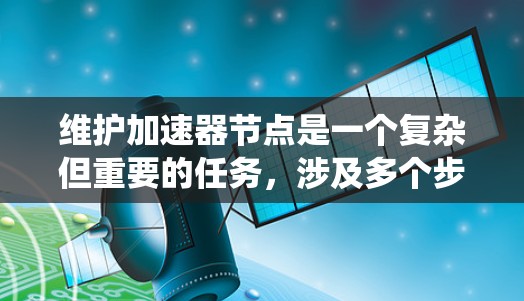 维护加速器节点是一个复杂但重要的任务，涉及多个步骤和技巧。以下是一个系统化的指南，帮助您有效地维护加速器节点