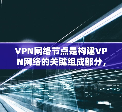 VPN网络节点是构建VPN网络的关键组成部分，每个节点都有其独特的作用。以下是VPN网络节点的详细说明