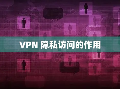 VPN 隐私访问的作用