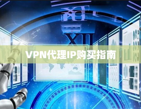 VPN代理IP购买指南