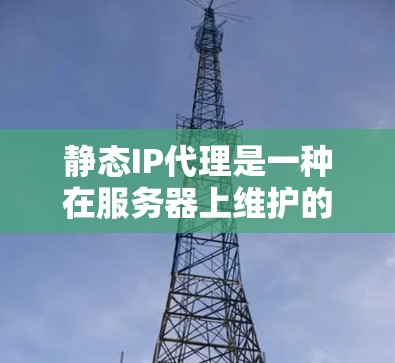 静态IP代理是一种在服务器上维护的IP地址管理工具，通过存储服务器上所有IP地址，并在需要时自动连接到目标服务器，从而实现对网络资源的高效管理和优化。以下是关于静态IP代理的详细分析