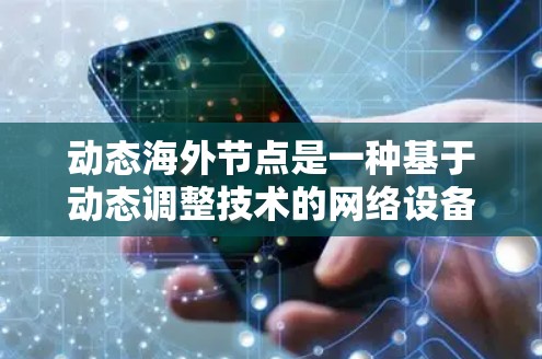 动态海外节点是一种基于动态调整技术的网络设备，主要用于在物理空间分布的多个节点之间实现数据通信和信息共享。其核心特点在于能够自适应地调整参数以适应变化的网络环境，从而确保网络的稳定性和高效性