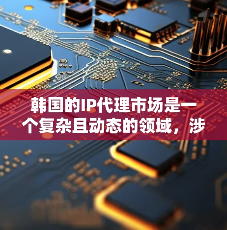 韩国的IP代理市场是一个复杂且动态的领域，涉及多个因素和挑战。以下是对韩国IP代理市场的详细分析，涵盖公司与技术、合作与竞争、市场表现以及用户选择的因素