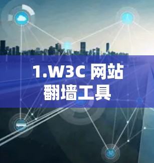 1.W3C 网站翻墙工具