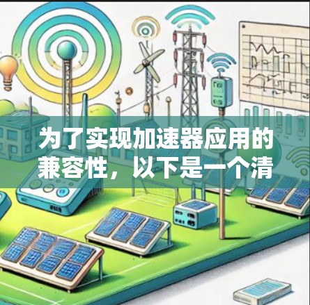 为了实现加速器应用的兼容性，以下是一个清晰且详细的步骤指南