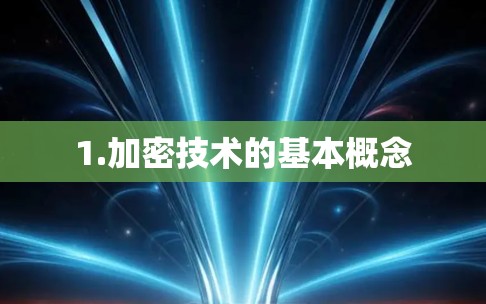 1.加密技术的基本概念
