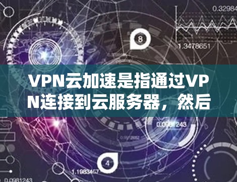 VPN云加速是指通过VPN连接到云服务器,然后使用云加速技术,如云存储缓存缓存功能或云服务器缓存缓存功能,来加速数据的下载速度。具体来说,可能包括以下几种情况 VPN云加速是指通过VPN连接到云服务器,然后使用云加速技术,如云存储缓存缓存功能或云服务器缓存缓存功能,来加速数据的下载速度。具体来说,可能包括以下几种情况