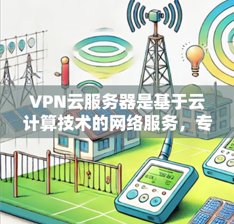 VPN云服务器是基于云计算技术的网络服务，专为提供VPN连接而设计的服务器，旨在支持多设备如手机、电脑的连接。以下是关于 VPN 云服务器的详细解释
