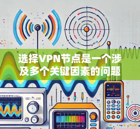 选择VPN节点是一个涉及多个关键因素的问题,以下是逐步的解决方案 选择VPN节点是一个涉及多个关键因素的问题,以下是逐步的解决方案