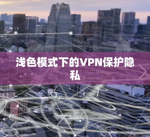 浅色模式下的VPN保护隐私